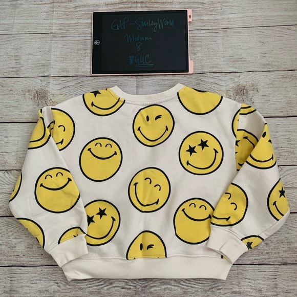 Smiley World/Gap Sweatshirt - Picture 3 of 3